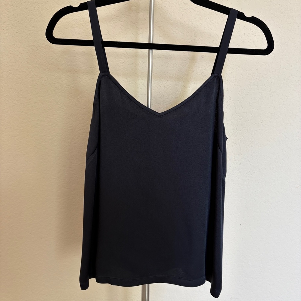EUC Vince Black Cami Shell Tank Top Small